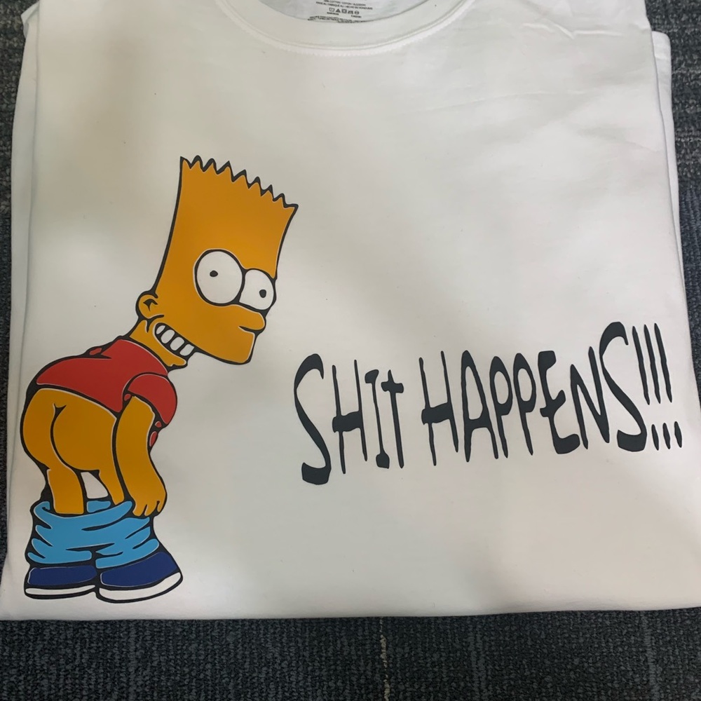 2X custom made… Sh** Happens shirt made by me